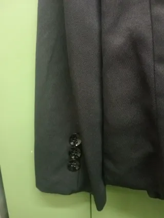 Traje Manfinity Negro Chaqueta y Pantalón