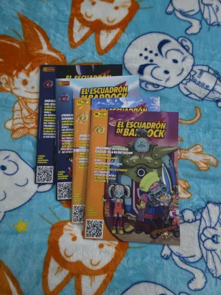 Combinado 4 revistas El escuadrón de Bardock
