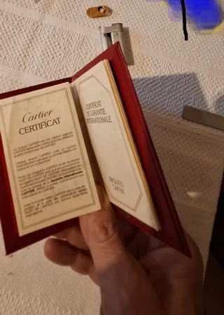 Accendino Cartier Oro