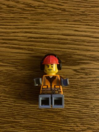 Minifigura Lego City Construcción worker 60219