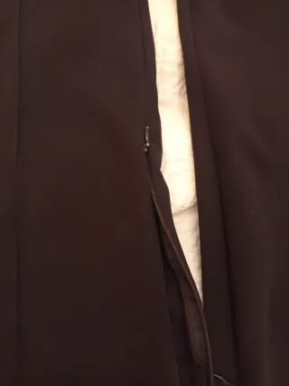 Pantalón negro ancho