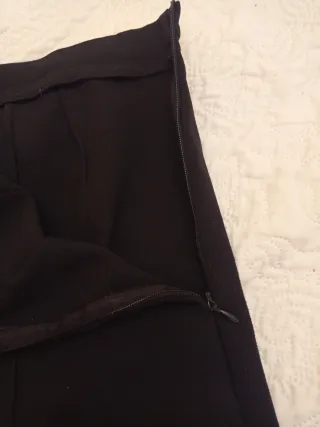 Pantalón negro ancho