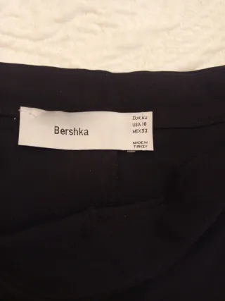 Pantalón negro ancho