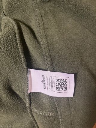 Forro polar Stone Island verde oliva