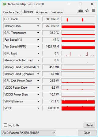 AMD RX 580 8GB 2048SP Tarjeta Gráfica