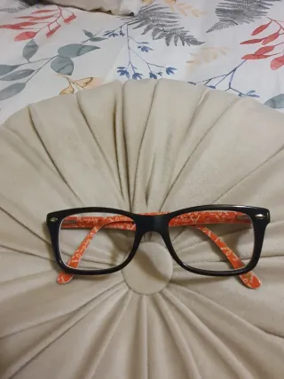 Gafas Ray-Ban Negras y Naranjas