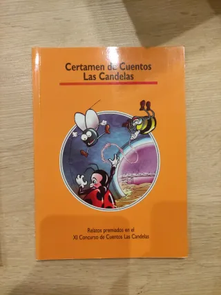 3 libros de cuentos ganadores de concursos.
