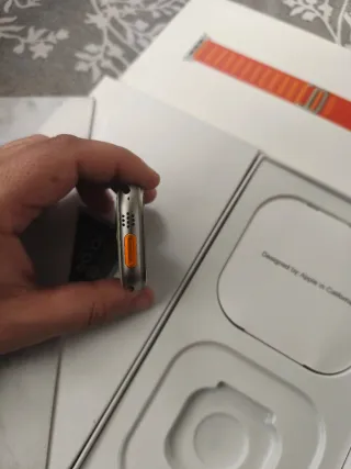 Apple Watch Ultra Correa Blanca