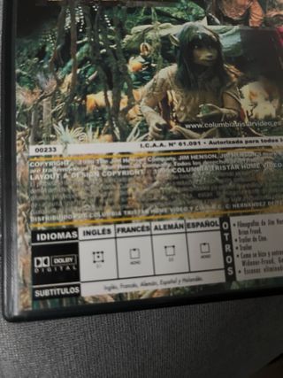 Cristal Oscuro DVD Edición Coleccionista