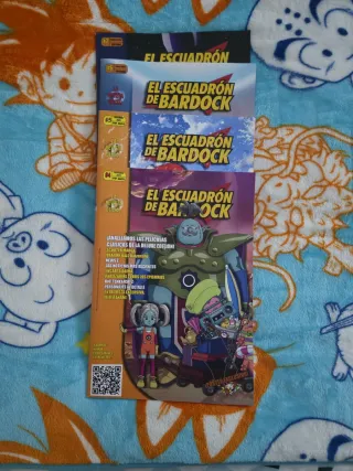 Combinado 4 revistas El escuadrón de Bardock