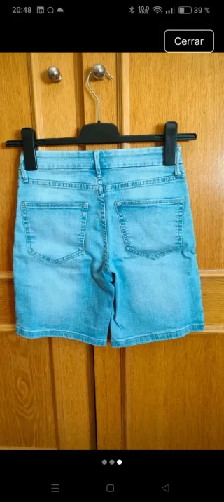 Bermuda Jean Mujer Easy Wear Talla S