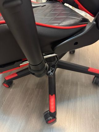 Silla Gaming FoxSport Negra y Roja