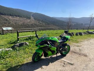 Kawasaki ZX10R Verde