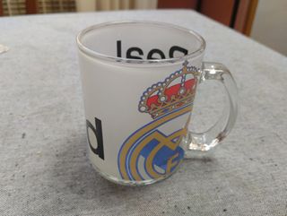 Taza Real Madrid Cristal Oficial