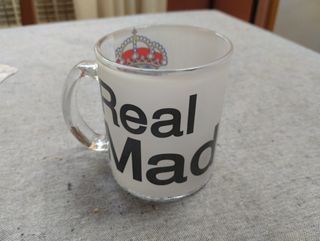 Taza Real Madrid Cristal Oficial