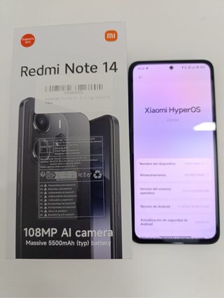 Xiaomi Redmi Note 14 Negro