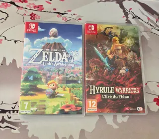 Zelda Link's Awakening y Hyrule Warriors switch
