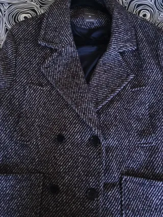 Abrigo oversize Primark marrón Talla XS