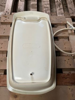 Bañera rígida para bebé con desagüe