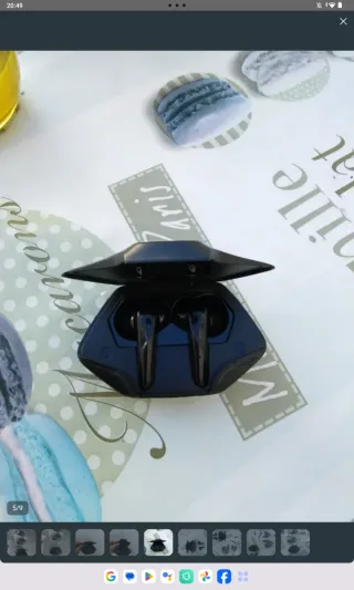 Auriculares Inalámbricos Bluetooth Negros