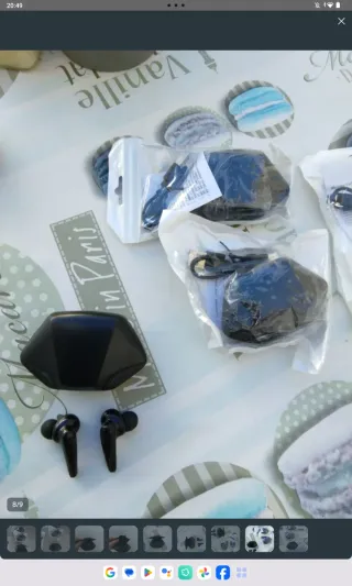 Auriculares Inalámbricos Bluetooth Negros