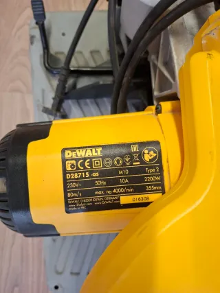 Tronzadora  Dewalt Ø355x3.0x25.4mm