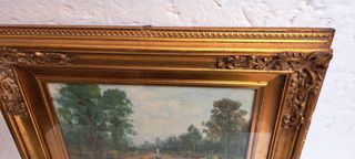 Antonio Migliardi Dipinto Olio su Tela/o Legno Qua