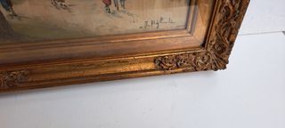 Antonio Migliardi Dipinto Olio su Tela/o Legno Qua