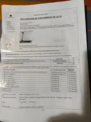 Patinete Eléctrico Xiaomi Casi Nuevo