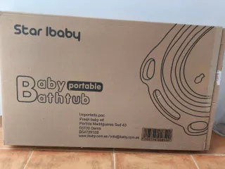 Bañera Plegable Star Ibaby Portátil