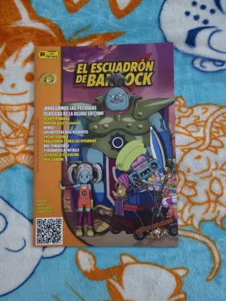 Revista Nº4 oficial de El escuadrón de Bardock