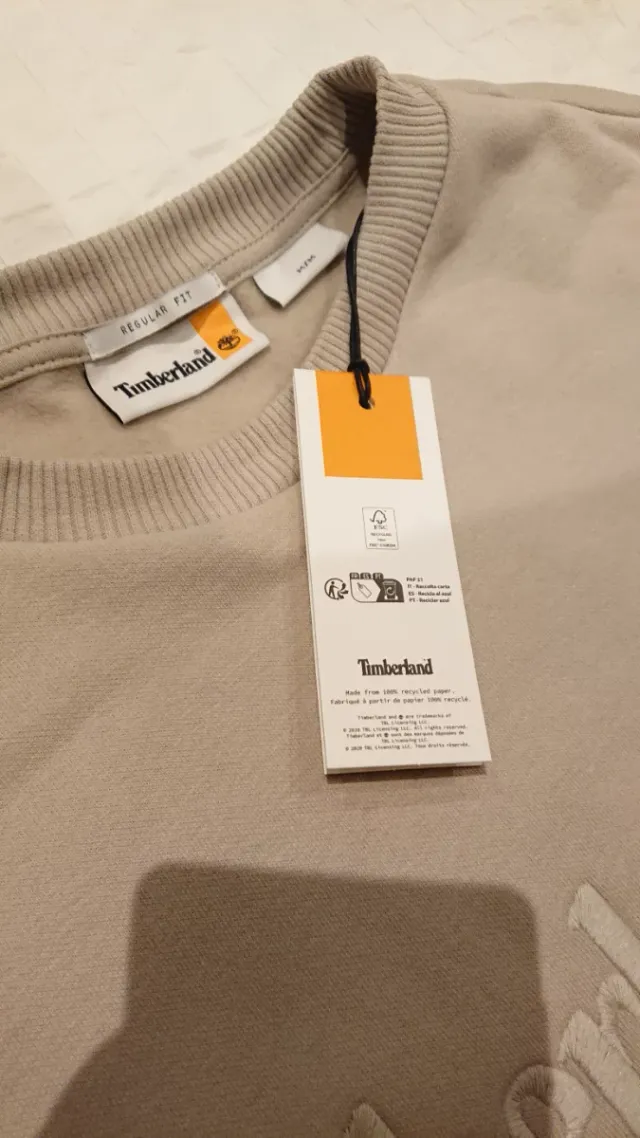 Jersey Timberland Beige talla M