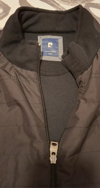 Chaleco acolchado hombre negro