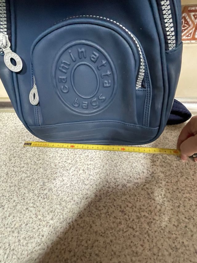 Pack viaje Caminata azul: bolsa, mochila y neceser