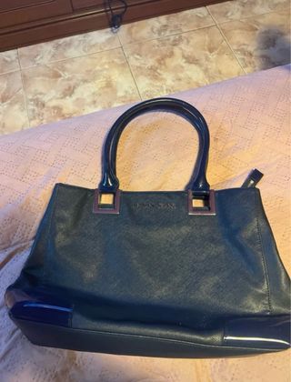 Bolso Armani Jeans Negro y Plateado