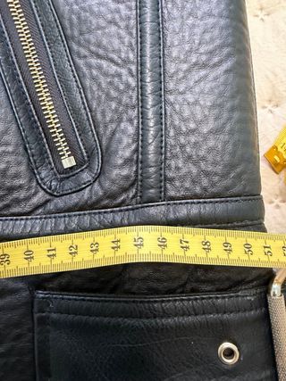 Chaqueta doble faz Zara Negra Beige