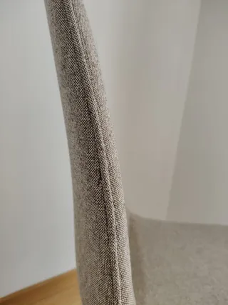 4 Sillas Comedor BISTRUP color Arena/Roble