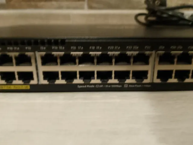 Switch Aruba 2930F JL262A 48 Puertos + 4 SFP