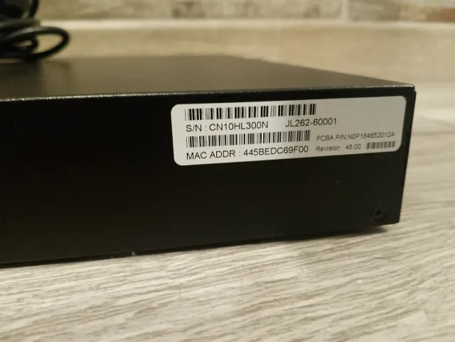 Switch Aruba 2930F JL262A 48 Puertos + 4 SFP