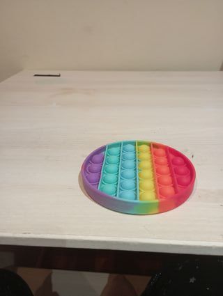 Pop It redondo arcoíris