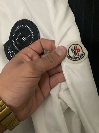 Chaqueta Moncler Blanca y Negra