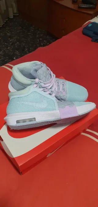 Zapatillas Nike Air Max Azules y Moradas