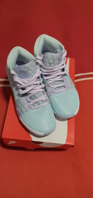 Zapatillas Nike Air Max Azules y Moradas