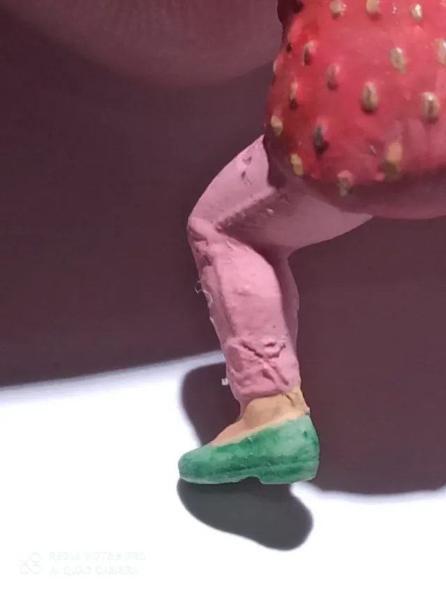 Flipada de los Ninjas vestida de Fresa