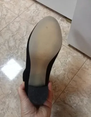 Botines negros tacón