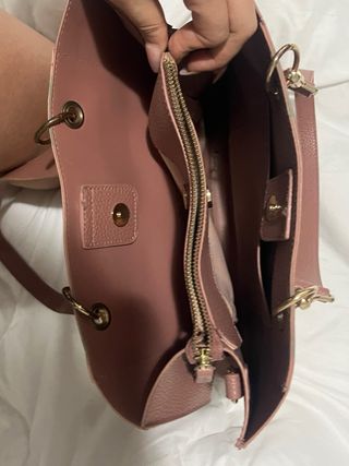 Bolso Valentino Marrón y Rosa