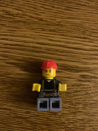 Lego City Minifigura 60076, construction worker
