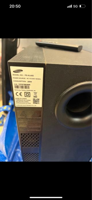 Barra de Sonido Samsung Negra