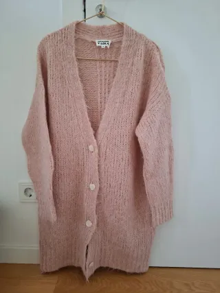 Chaqueta punto rosa Bimba y Lola Talla M