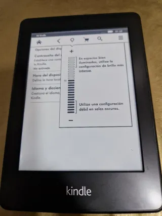 Libro Kindle Amazon Negro